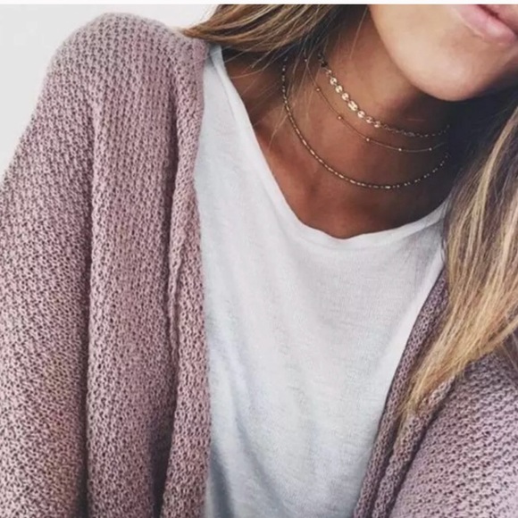 Jewelry - Gold Triple Layer Chain Necklace Set